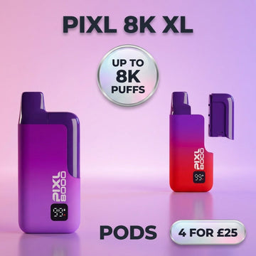 PIXL 8000 prefilled pod kit and replacement pods