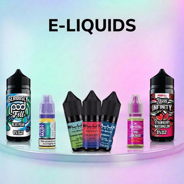 E-liquids and nicotine salts from Lost Mary and ELUX
