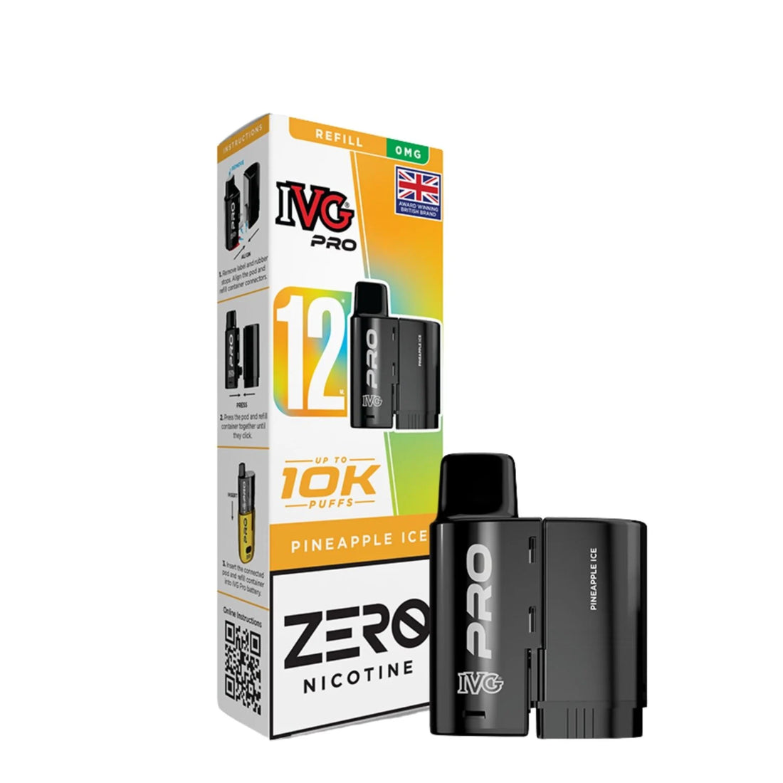 IVG Pro 10K Pods - 0% Nicotine