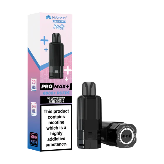 Hayati Pro Max+ 6K Pre-filled Pods
